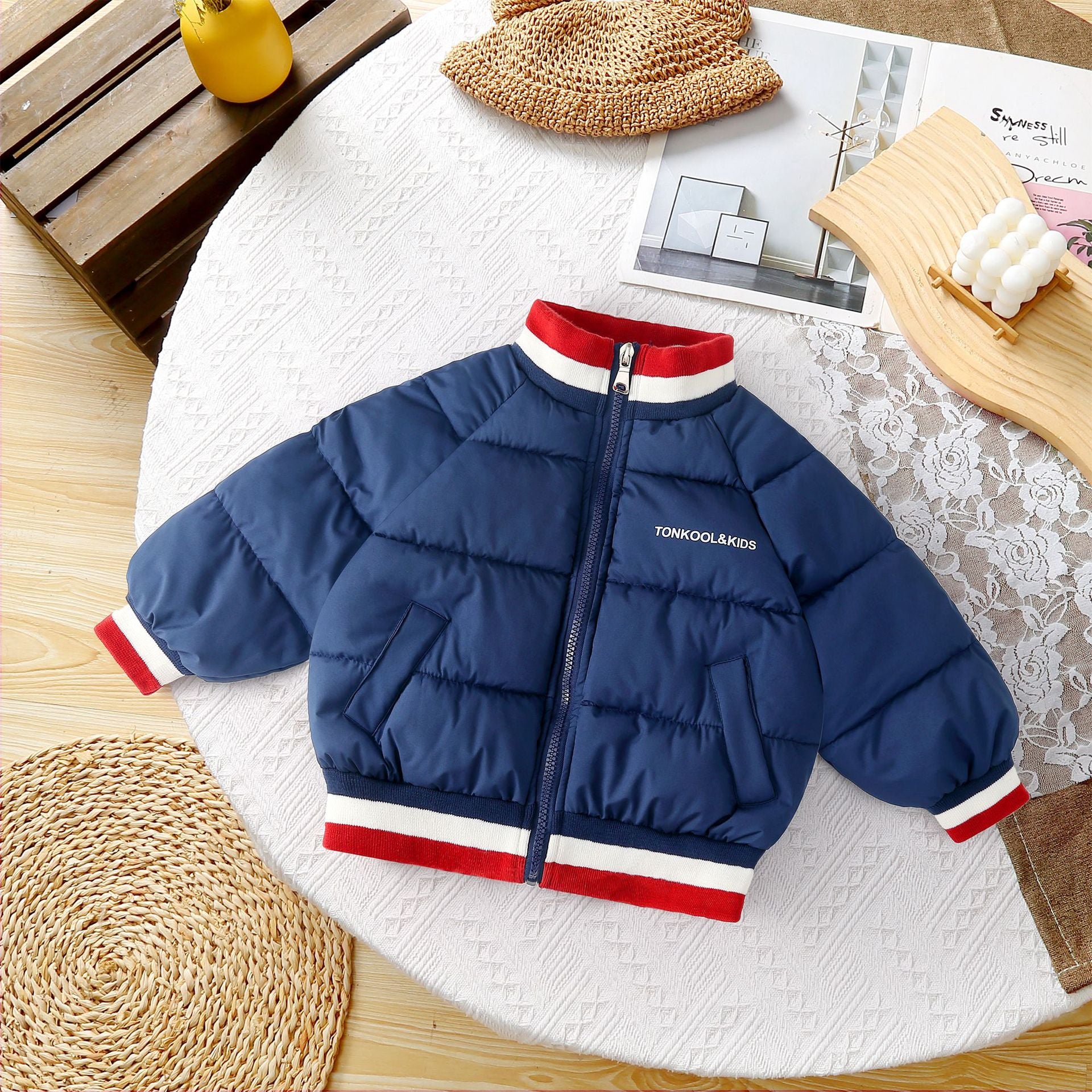 Cubs Lane children's baseball cotton jacket autumn