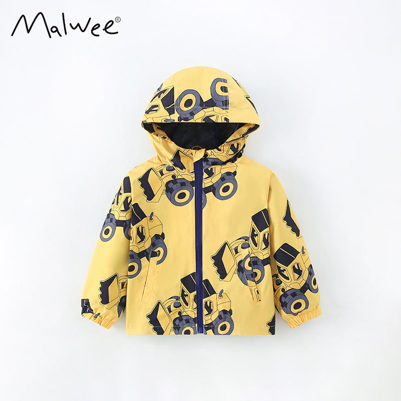 Cubs Lane Yellow Solid Full-Sleeve Jacket