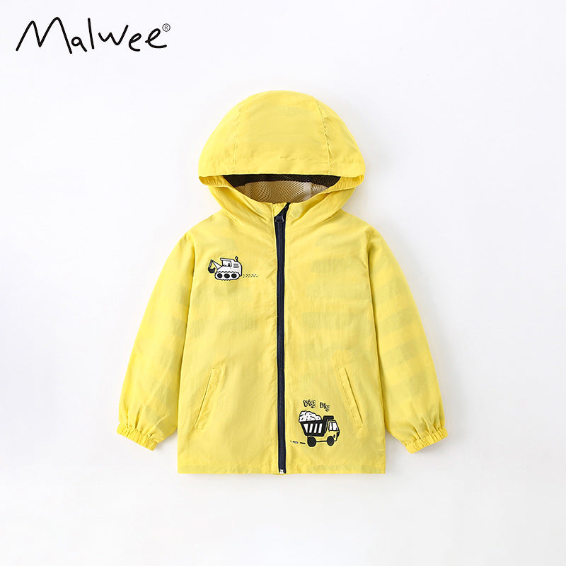 Cubs Lane Yellow Solid Full-Sleeve Jacket