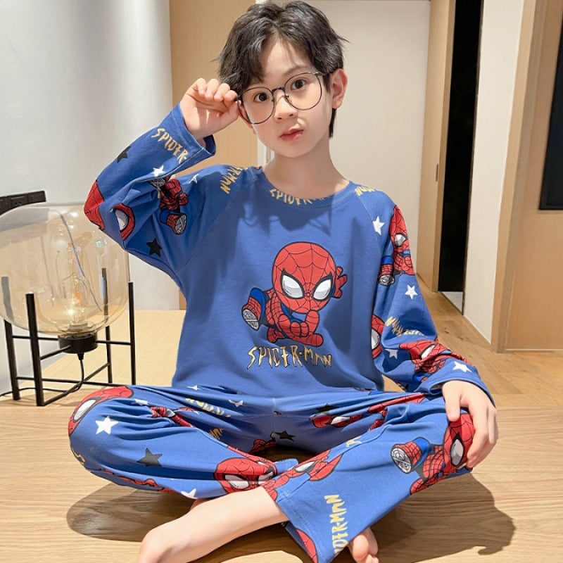 Cubs Lane  children's cardigan home clothes boys' pajamas long-sleeved suits