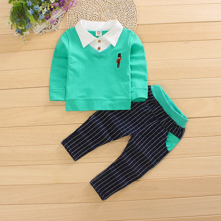 Cubs Lane suits for boys' sports tops and pants two-piece suits