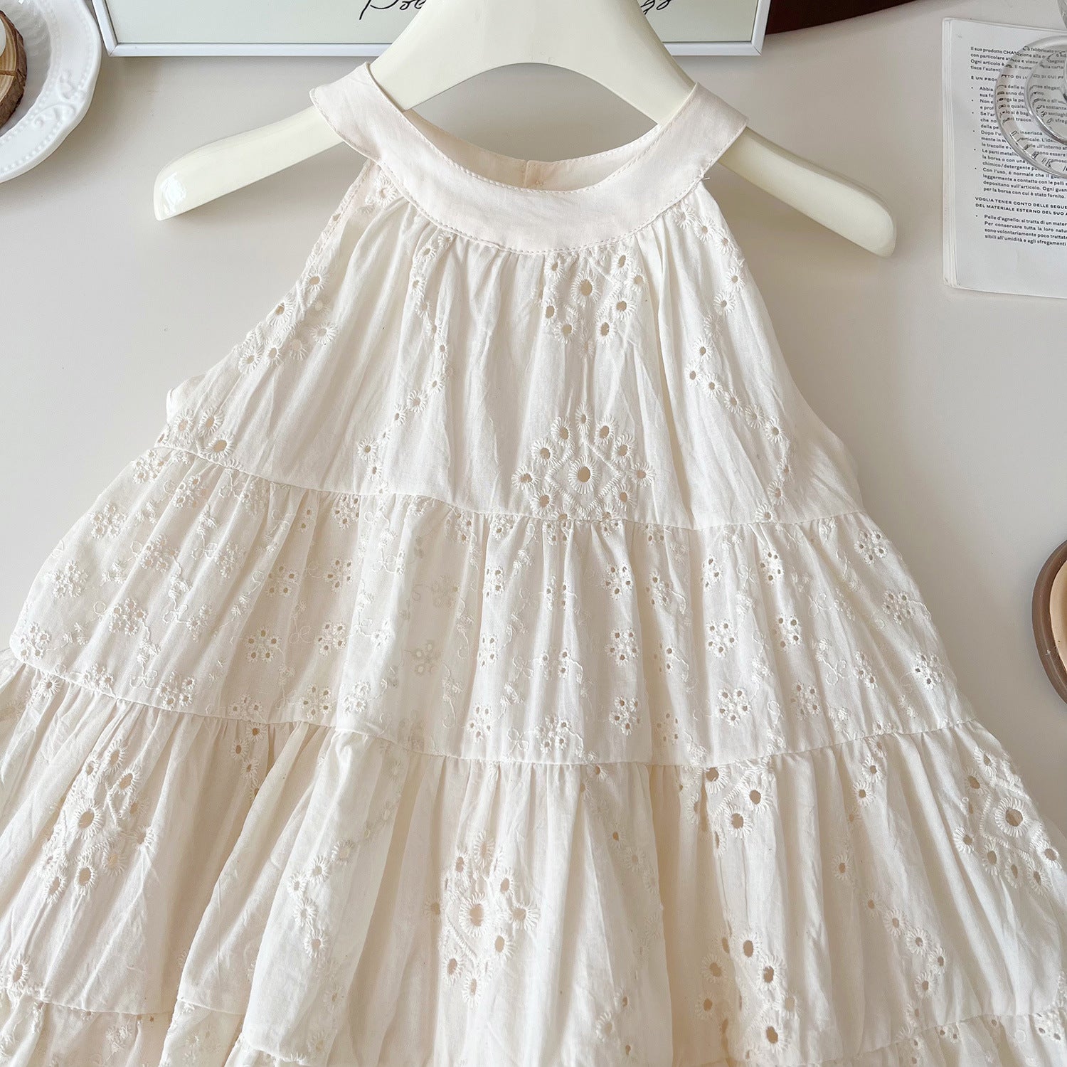 Cubs Lane White Color  Stylish Dress For Girls