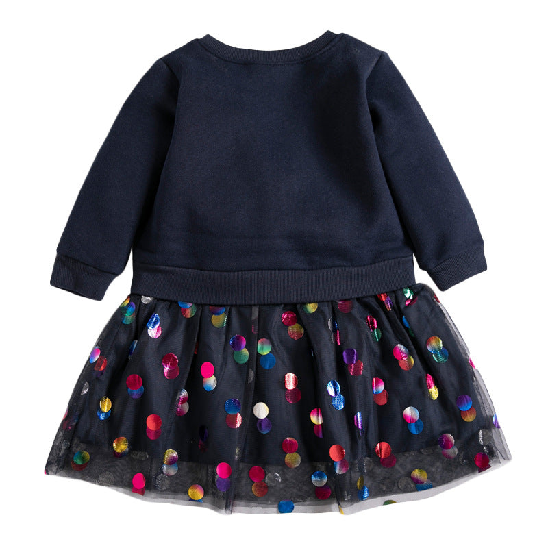 Cubs Lane children's skirt cute baby cartoon princess skirt Dress