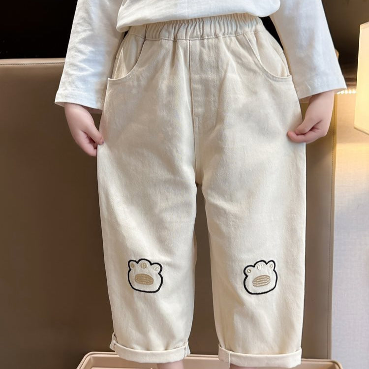 Cubs Lane Children's pants spring and autumn clothes for girls fashionable casual pants