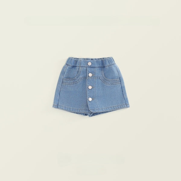 Cubs Lane children's clothing girls denim shorts