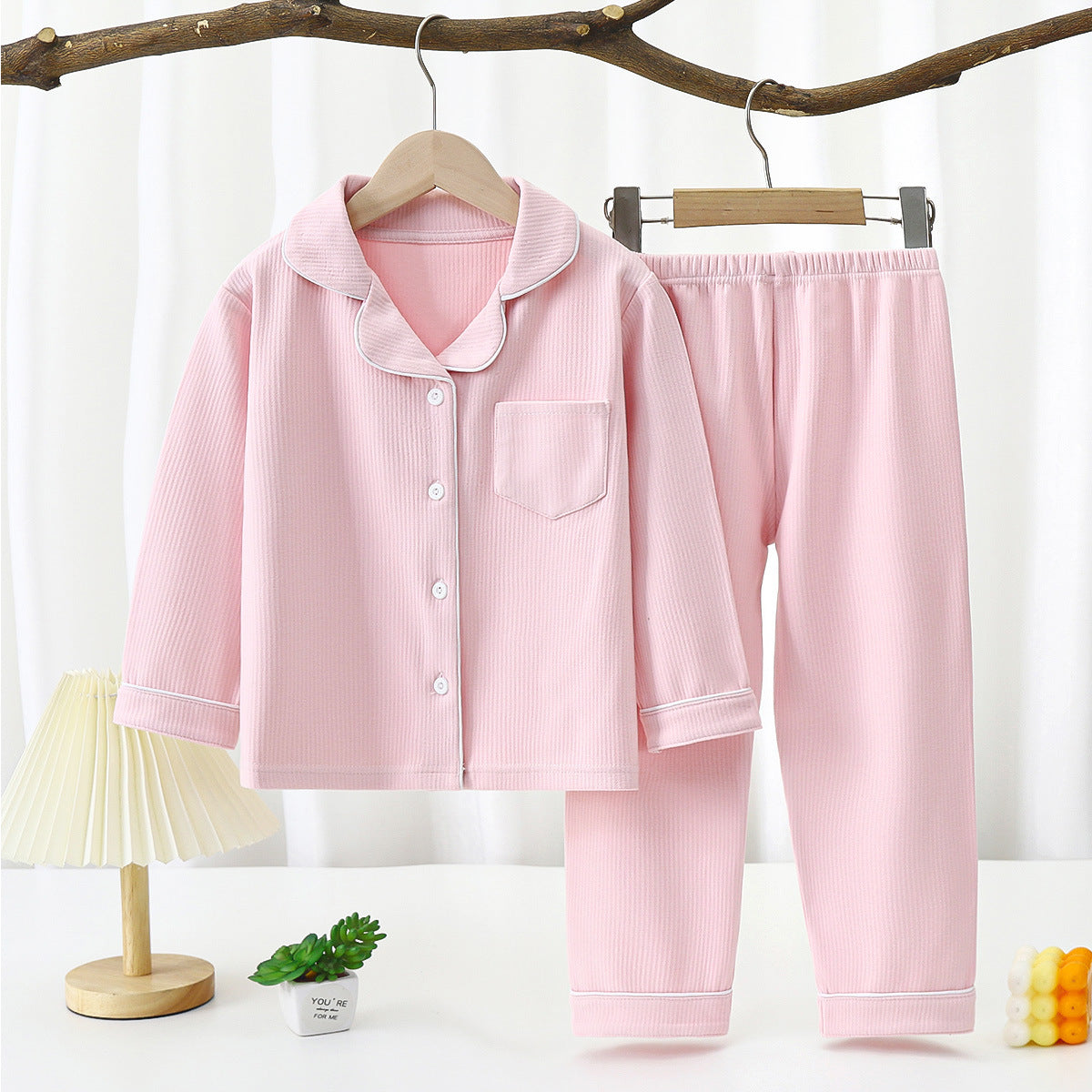 Cubs Lane home clothes suits for boys and girls, autumn and winter