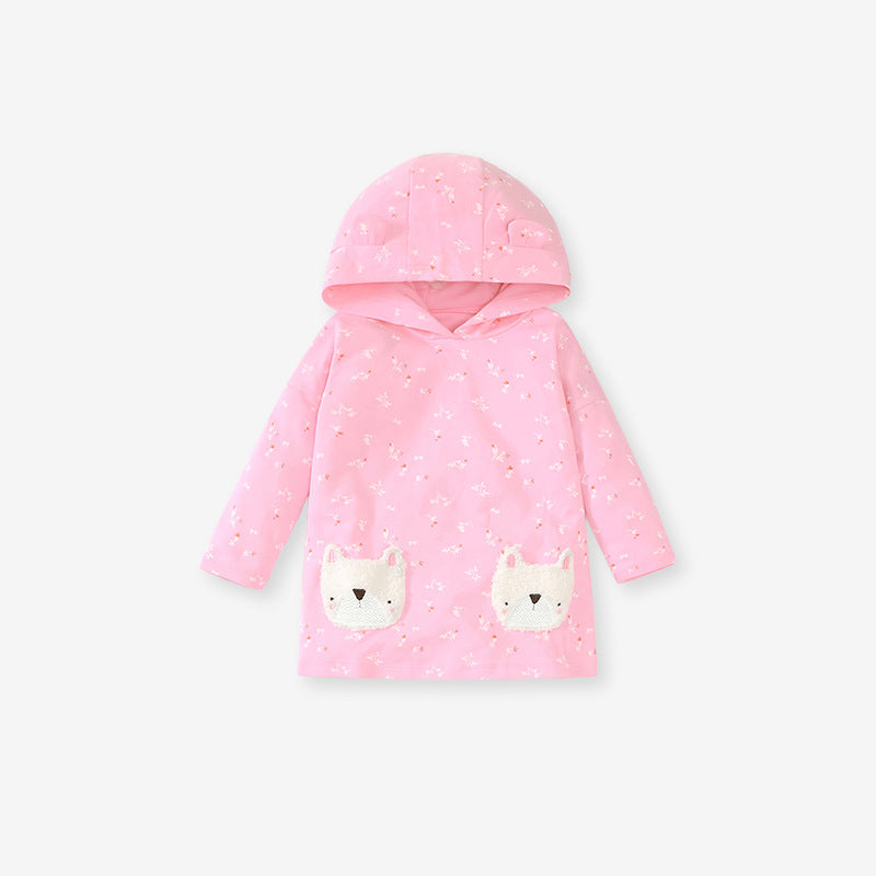 Cubs Lane Little maven autumn new Girls Winterwearlong-sleeved cotton