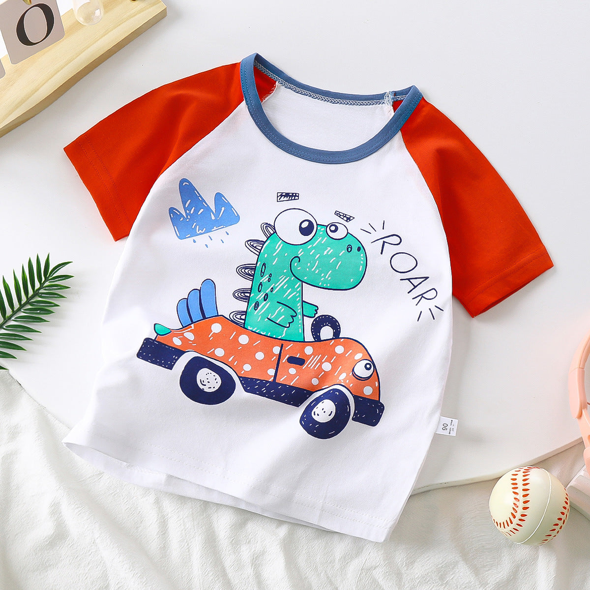 Cubs Lane boys' t-shirt baby cartoon girls short-sleeved