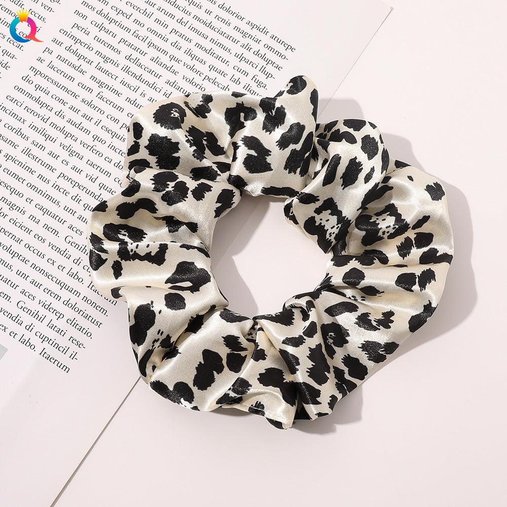 Cubs Lane  hair ring mulberry silk sweet satin colon ring high-end hair rope hair accessories