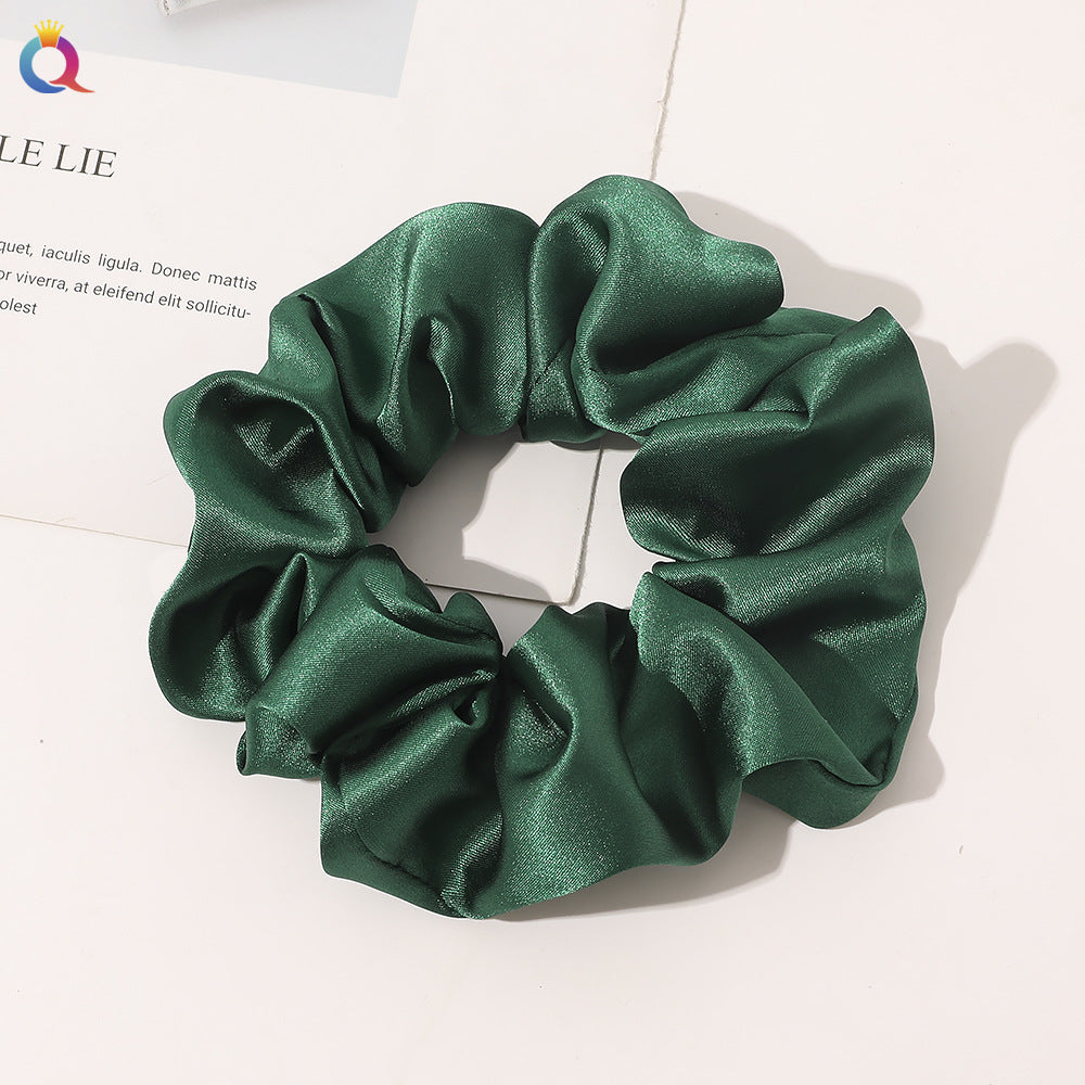 Cubs Lane  hair ring mulberry silk sweet satin colon ring high-end hair rope hair accessories