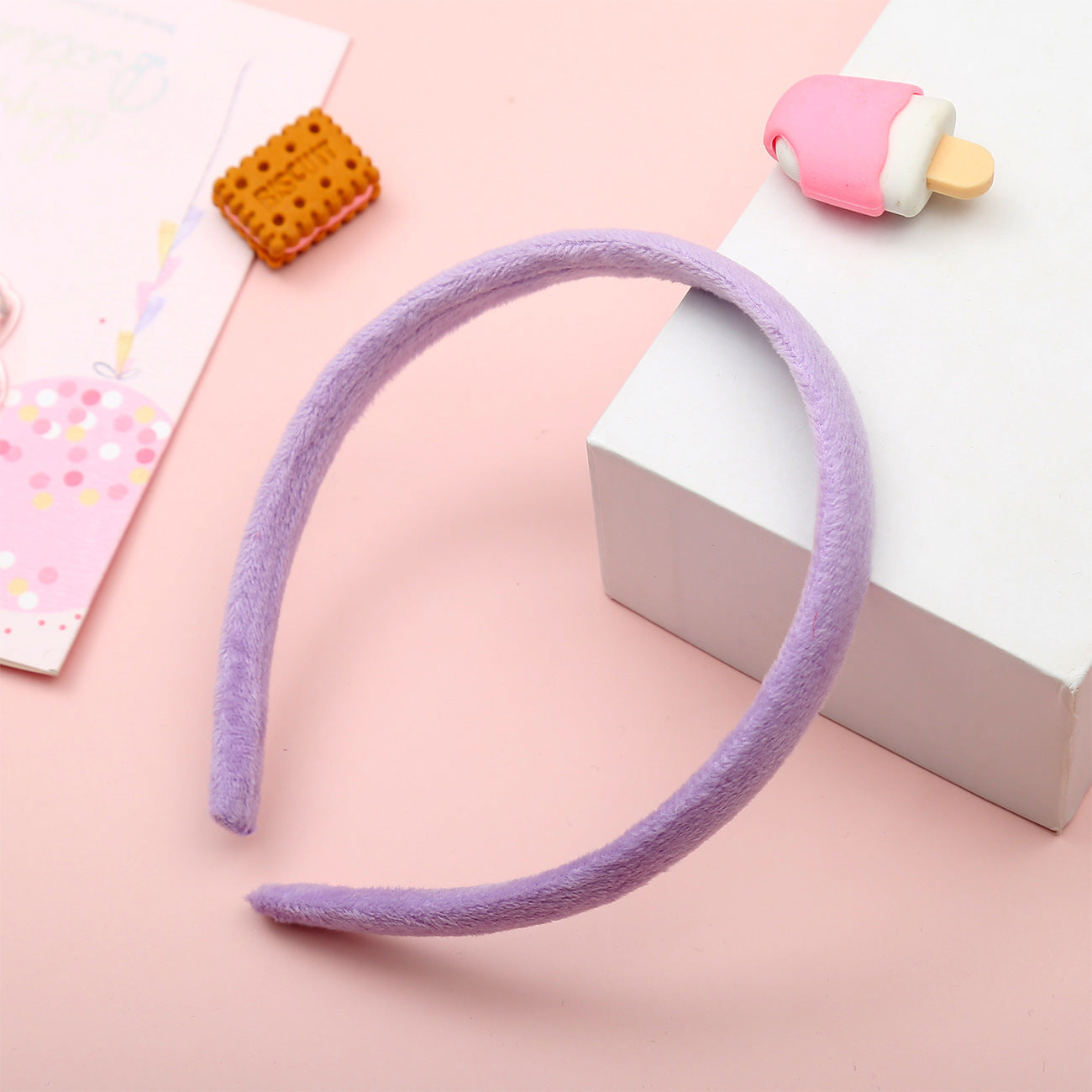 Cubs Lane   cute headband simple and fashionable big hair card goods