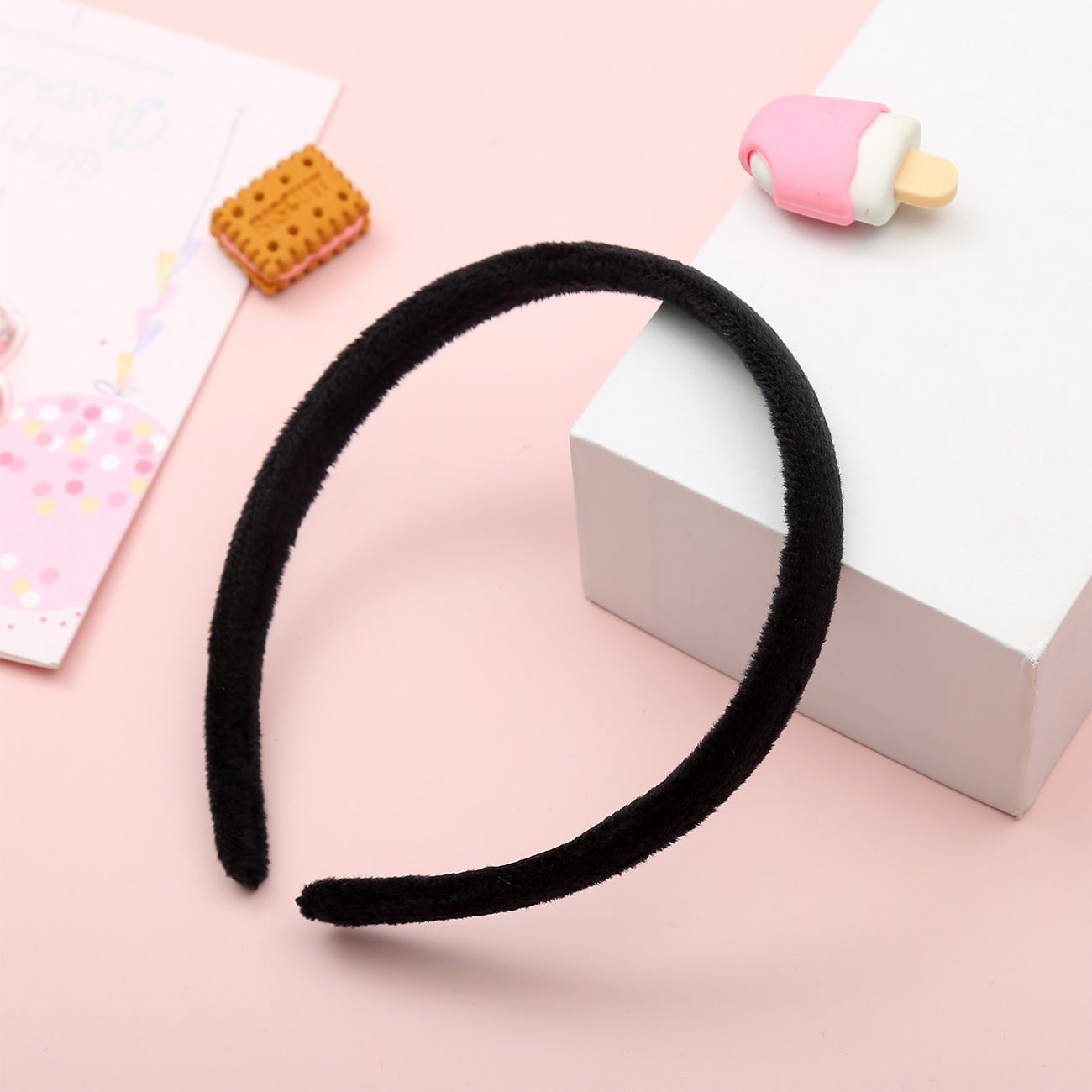 Cubs Lane   cute headband simple and fashionable big hair card goods