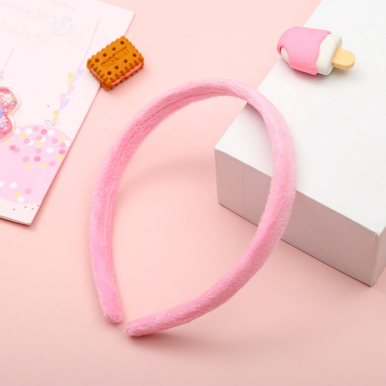 Cubs Lane   cute headband simple and fashionable big hair card goods