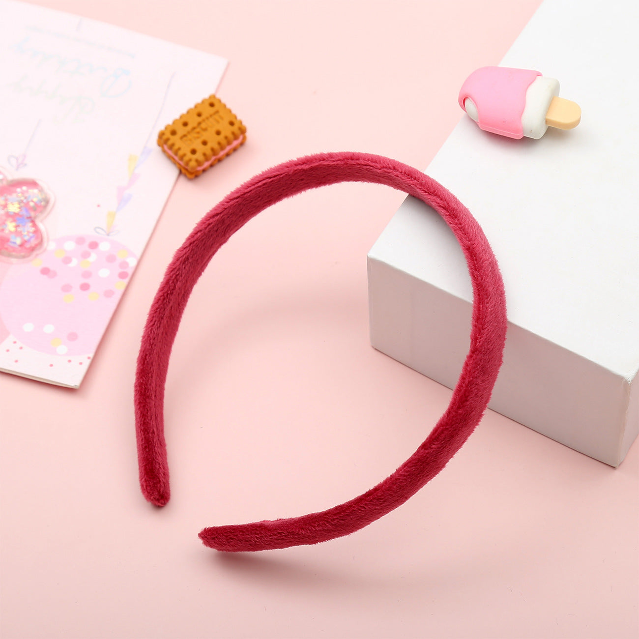 Cubs Lane   cute headband simple and fashionable big hair card goods