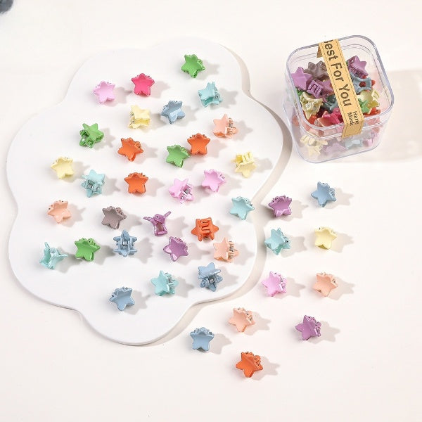 Cubs Lane Qiyue candy color hairpin small hairpin box color braided small hair clip