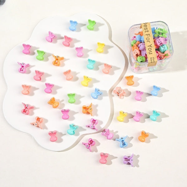 Cubs Lane Qiyue candy color hairpin small hairpin box color braided small hair clip