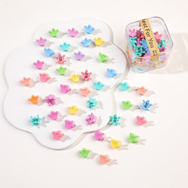 Cubs Lane Qiyue candy color hairpin small hairpin box color braided small hair clip