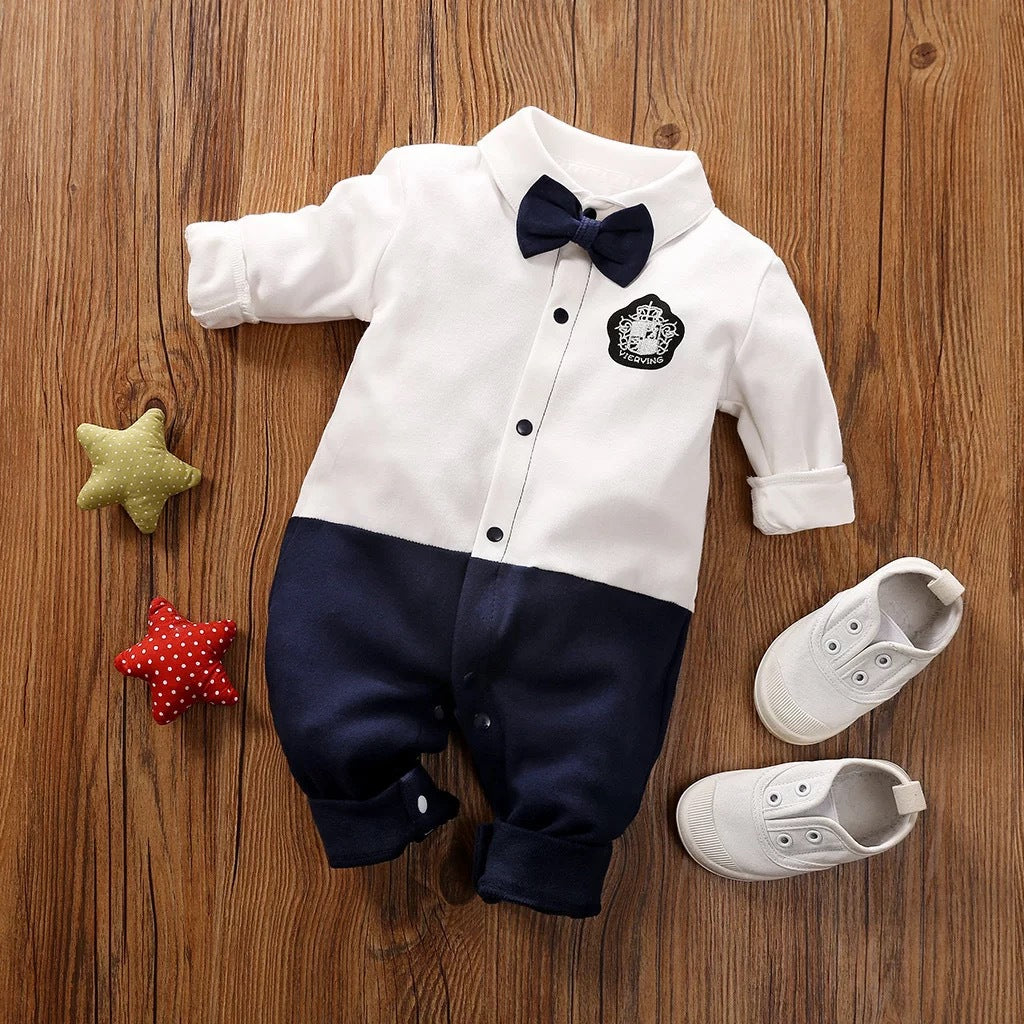 Cubs Lane Baby jumpsuit spring long-sleeved baby boy clothes