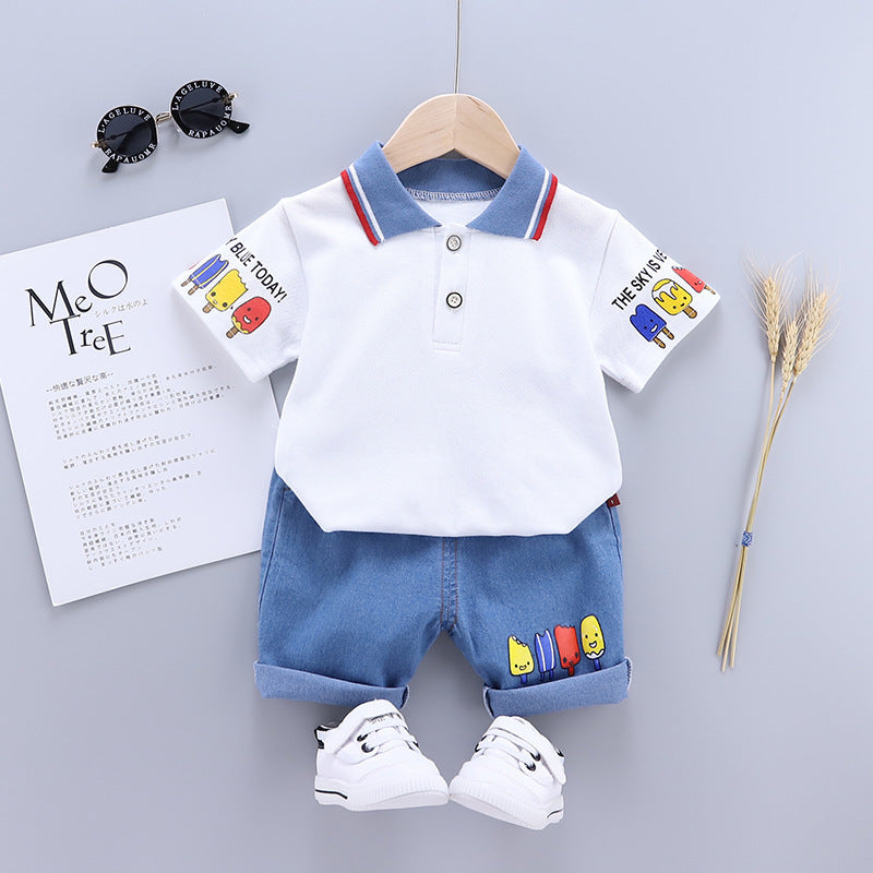 Cubs Lane children's trend boy summer clothing new