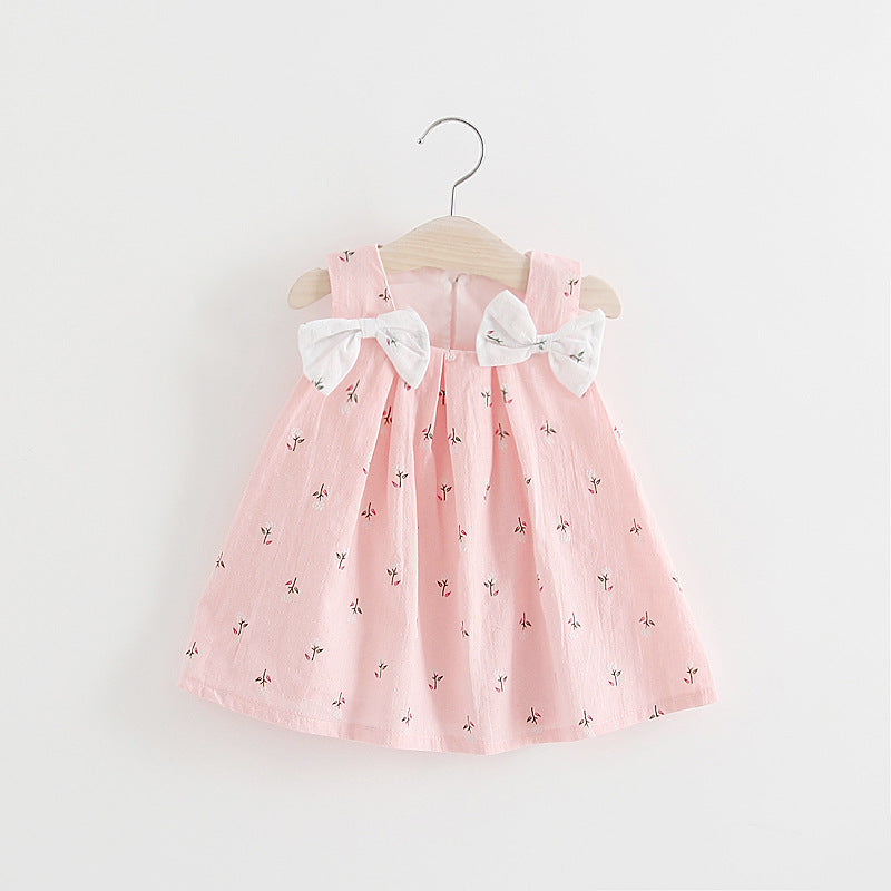 Cubs Lane Children's Skirt One-Year-Old A-Line Skirt Korean Style One-Piece Delivery