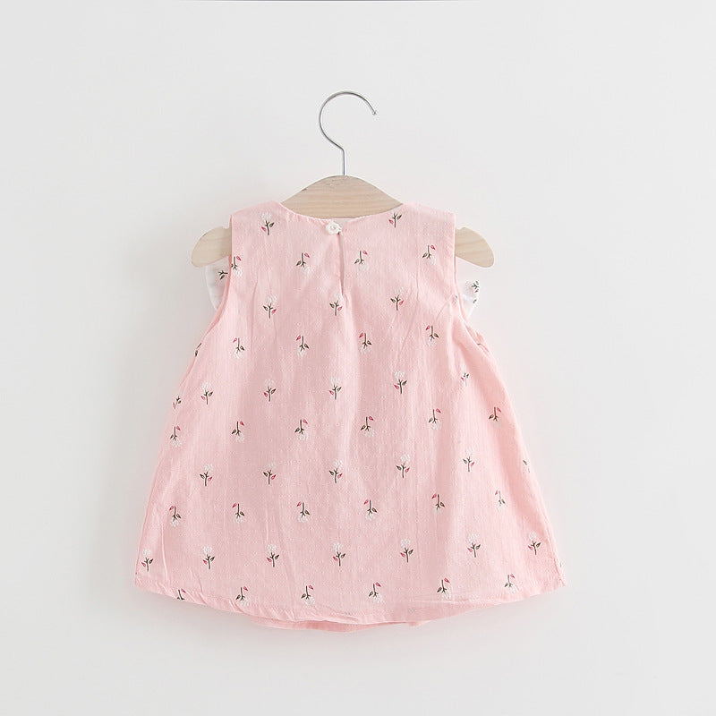 Cubs Lane Children's Skirt One-Year-Old A-Line Skirt Korean Style One-Piece Delivery