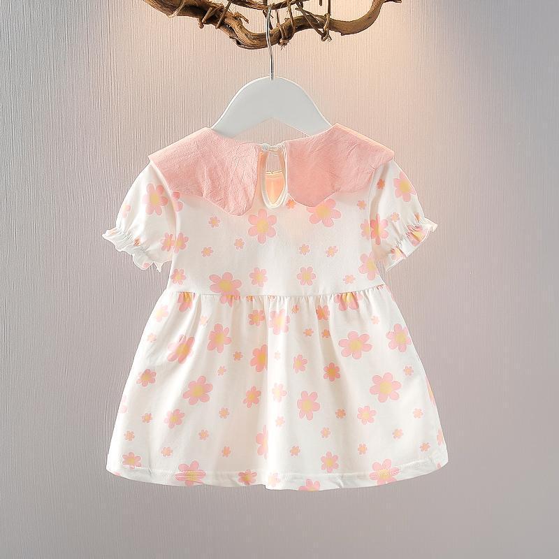 Cubs Lane Girls baby collar dress summer new style fashionable