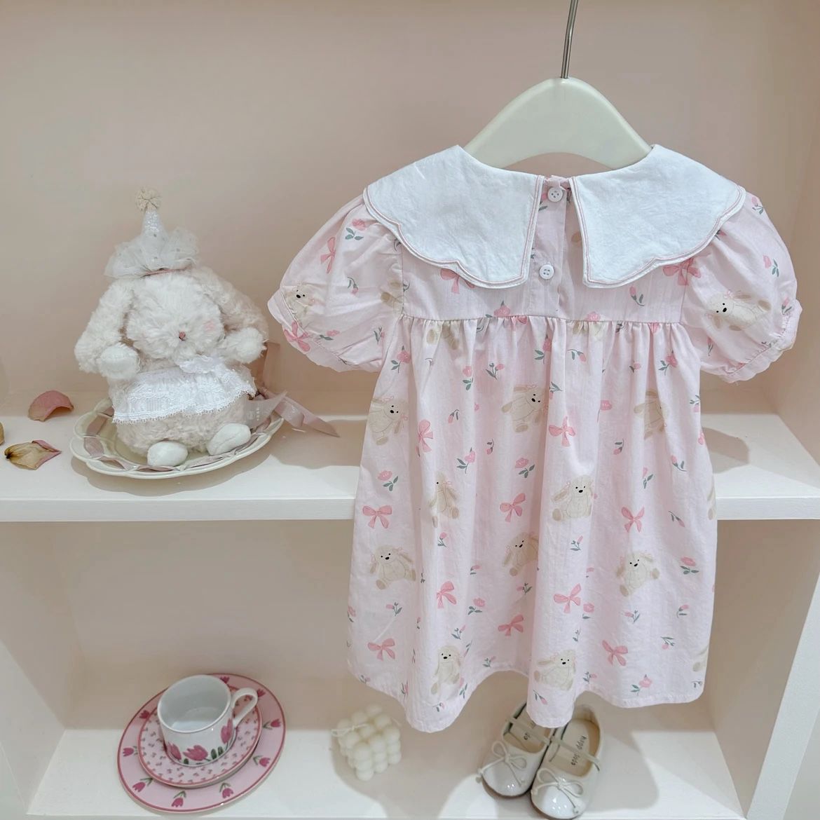 Cubs Lane stylish baby girl dresses princess dresses mid-length