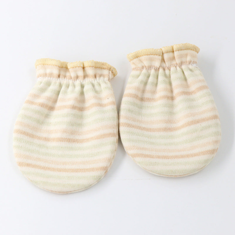 Cubs Lane Unisex Beige Solid 1 Pair of Mittens