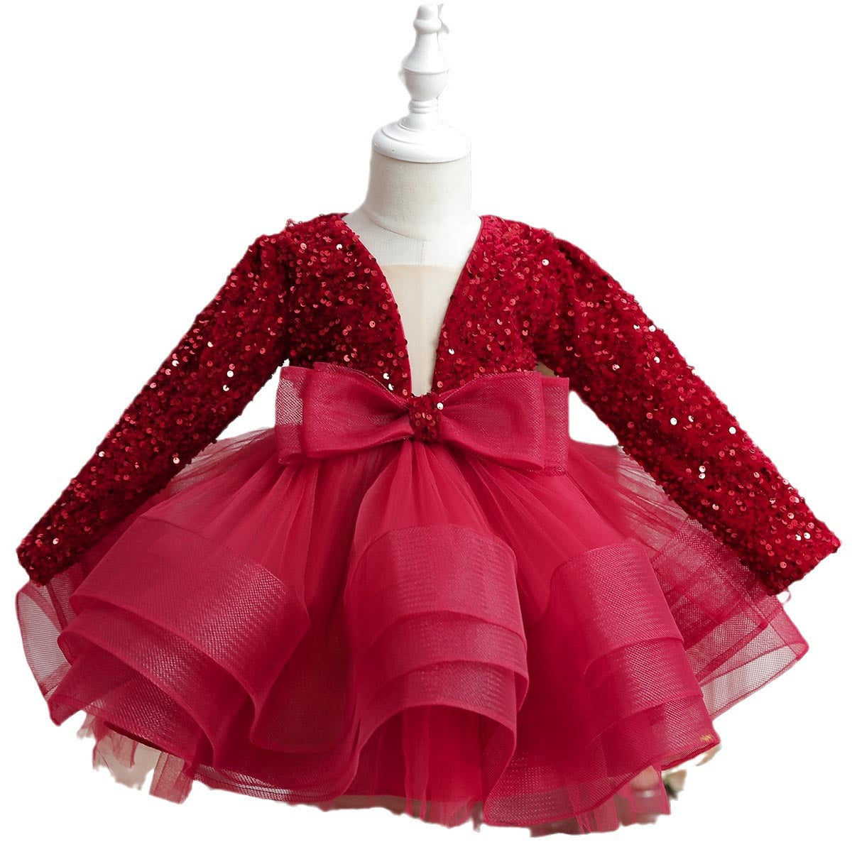 Cubs Lane Party Wear Pink Color Dress For Girls