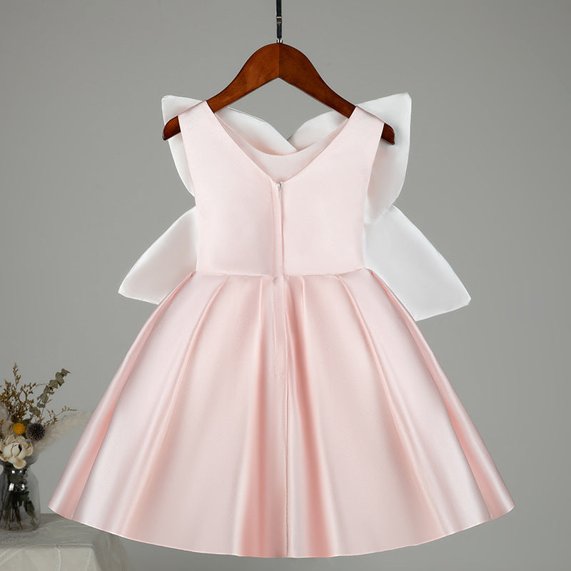 Cubs Lane Party Wear Pink Color  Dress For Girls