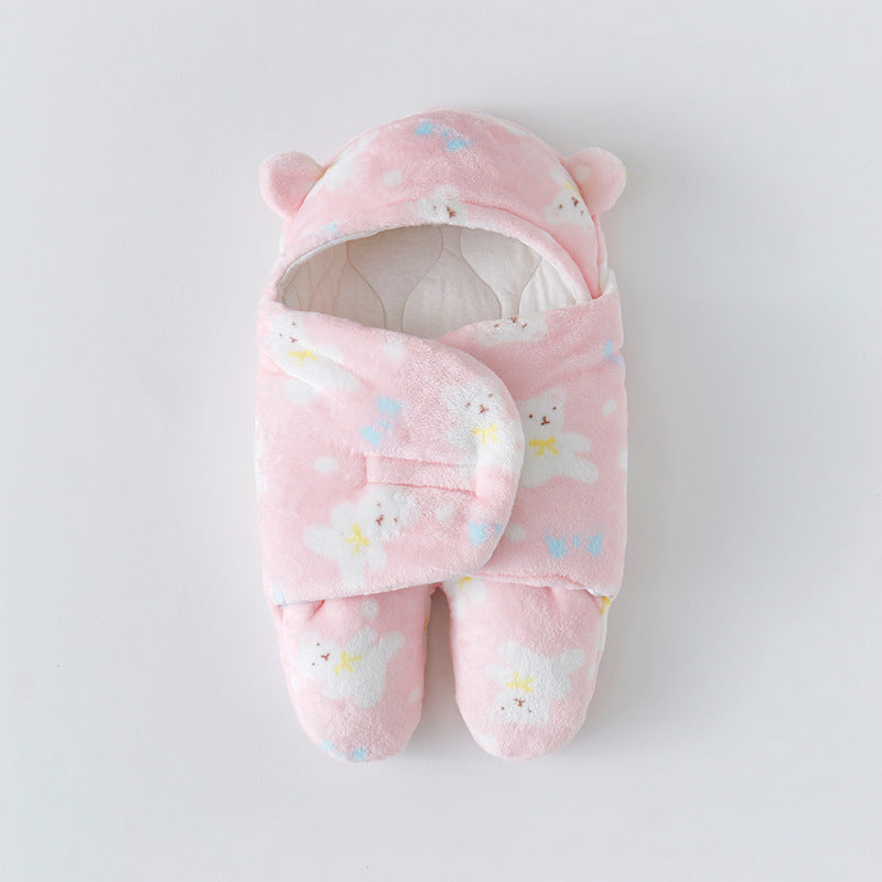 Cubs Lane Pink Color sleeping bag for newborns in spring