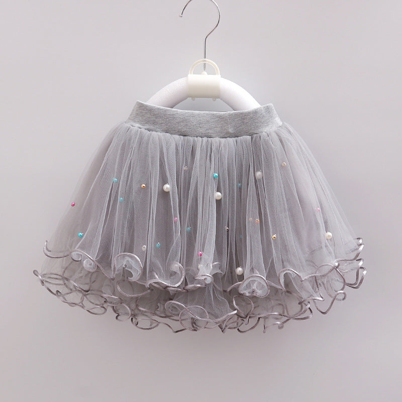 Cubs Lane princess skirt, cake skirt, little girl baby skirt, versatile short skirt