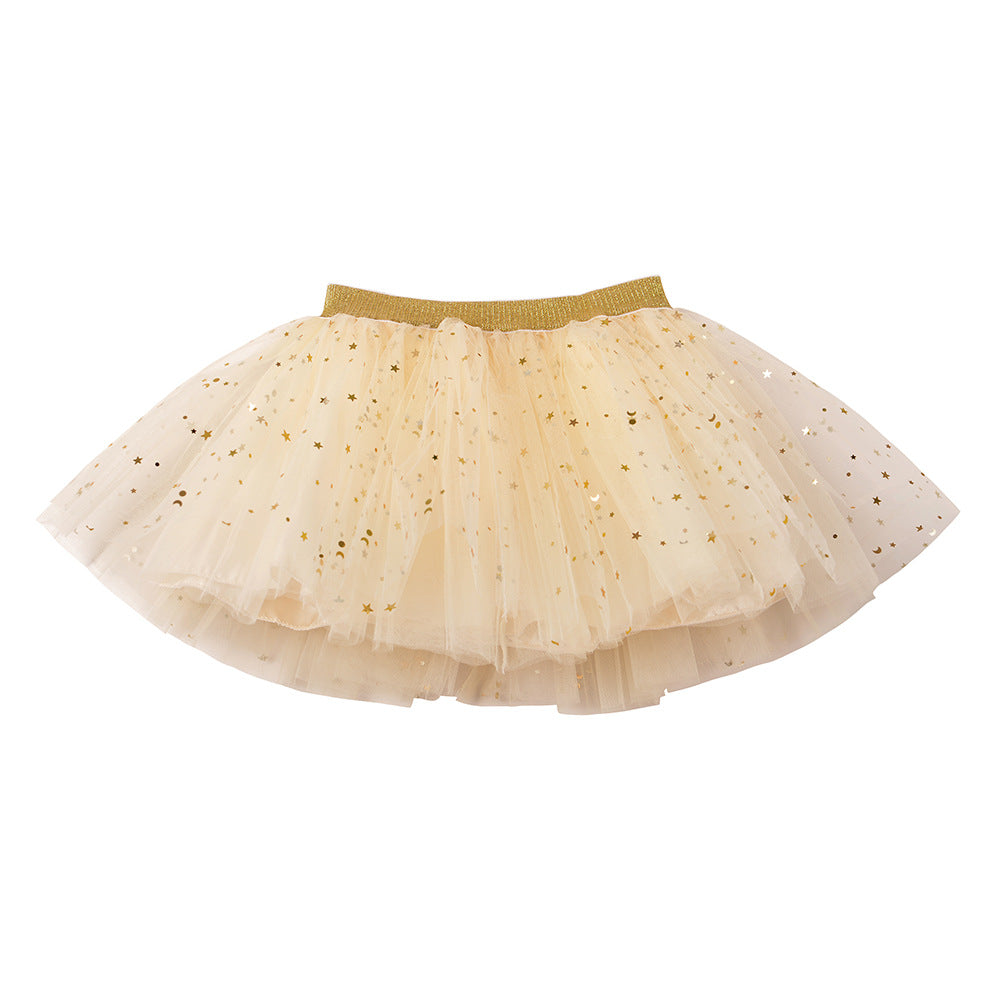 Cubs Lane children's tulle skirt princess half-length mesh skirt