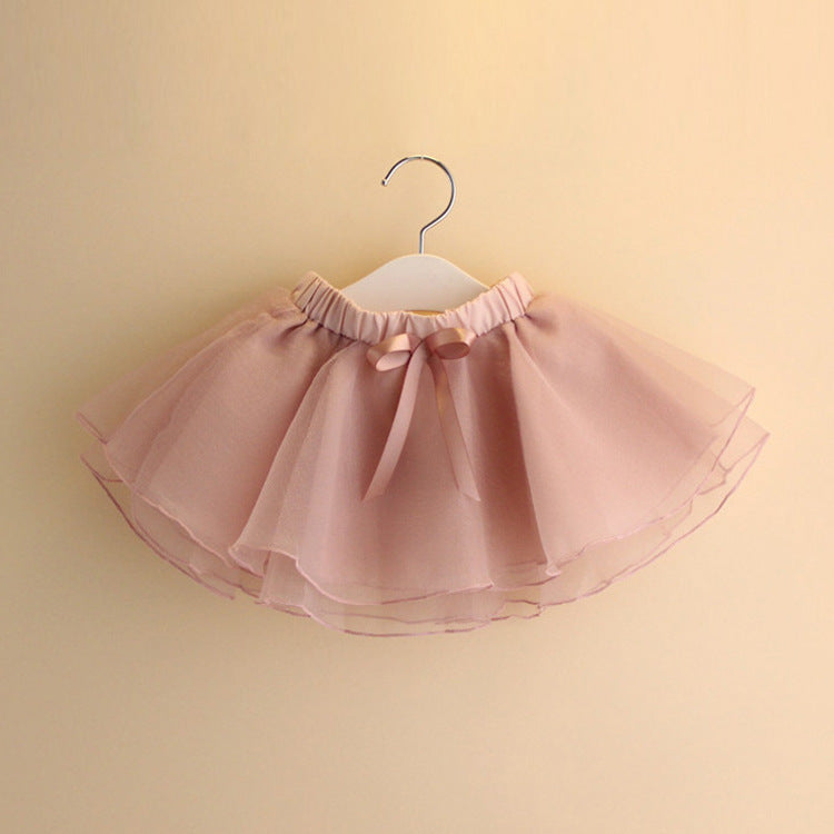 Cubs Lane Spring and Summer Girls Puffy Skirt Baby Girl Student Short Skirt Princess