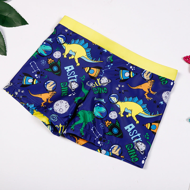 Cubs Lane children's swimming trunks cartoon boy shorts high elastic good fabric boys