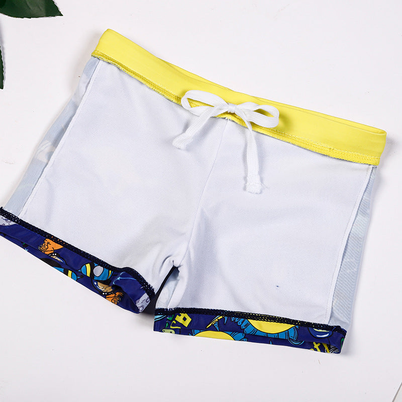 Cubs Lane children's swimming trunks cartoon boy shorts high elastic good fabric boys