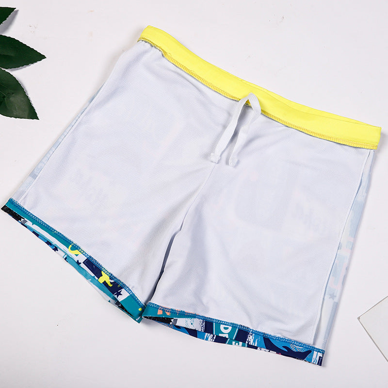 Cubs Lane Children's swimsuits boys' swimming trunks new style cartoon prints