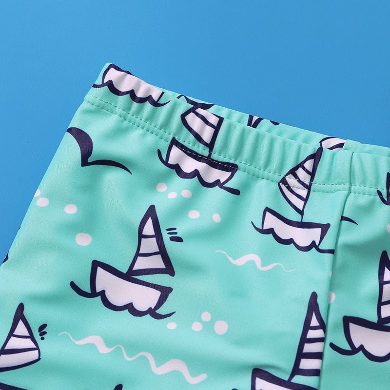 Cubs Lane   swimming trunks boys swimsuit cartoon pattern swimming trunks