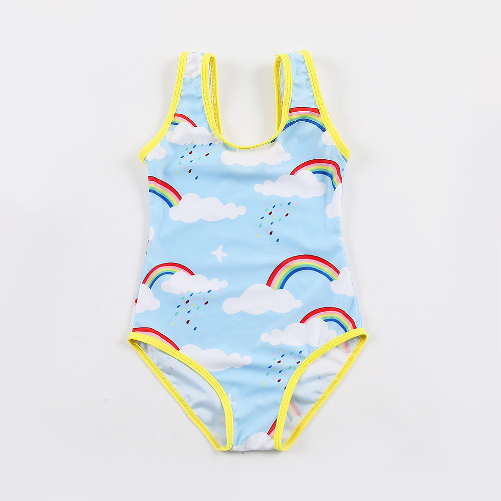 Cubs Lane sleeveless comfortable swimsuit For baby girl