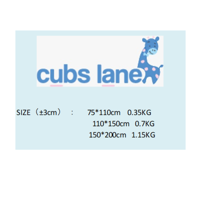 Cubs Lane Newborn Baby Blanket