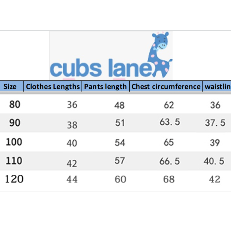 Cubs Lane  baby clothes separate boys suit