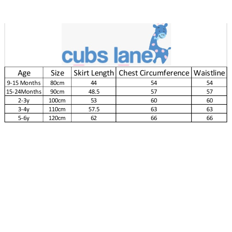 Cubs Lane Girls baby collar dress summer new style fashionable