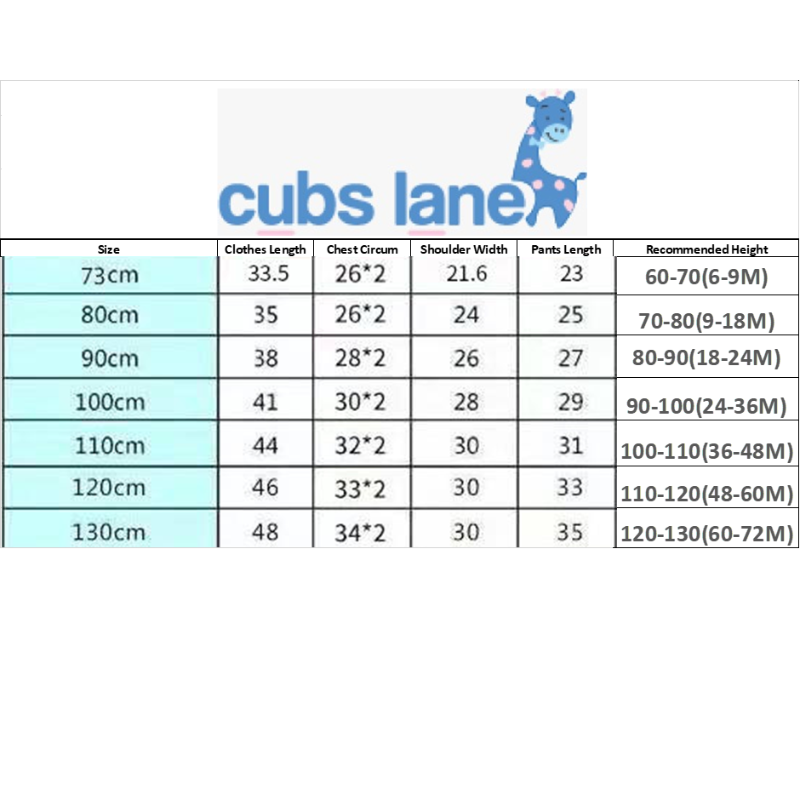 Cubs Lane Children's short-sleeved suit pure cotton boy T-shirt baby summer (Copy)